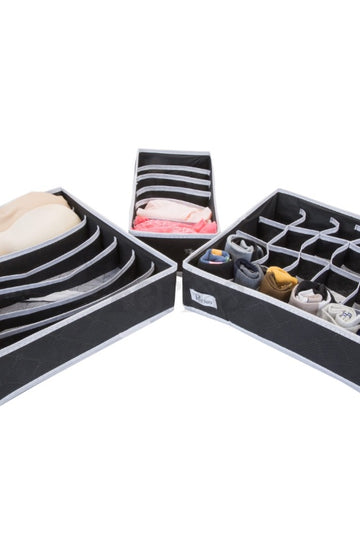 Pack Bedroom Drawer Organiser – Katrina –37 Cells Periea